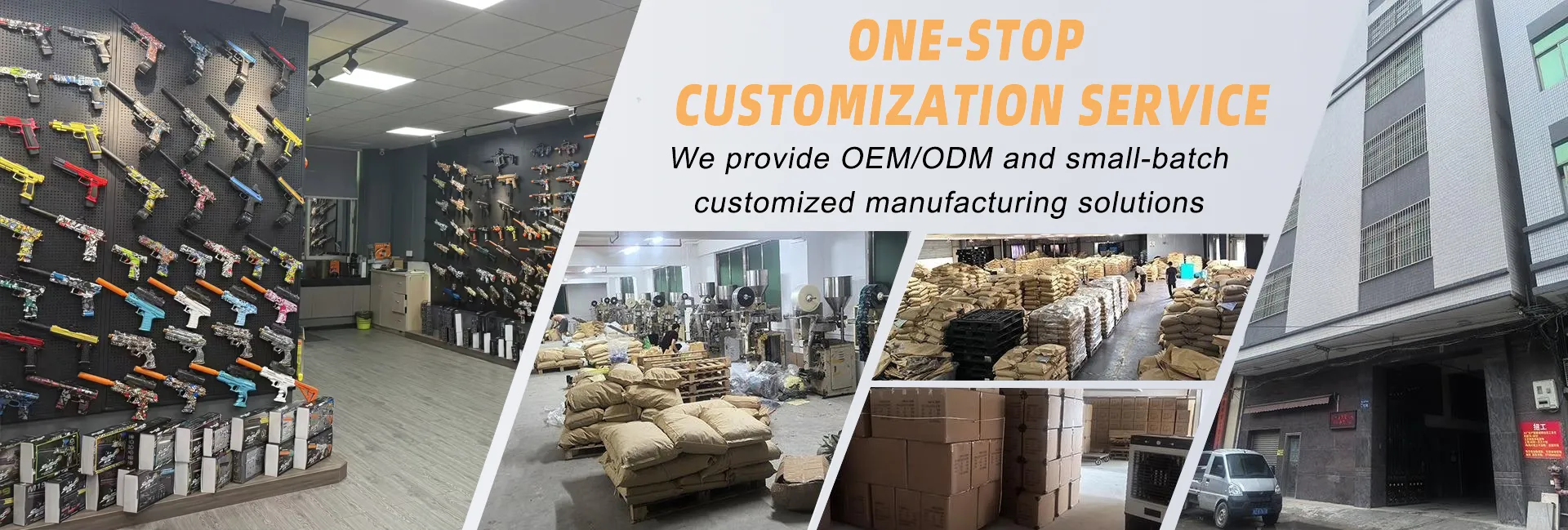 One-Stop Gel Blaster Customization Service - OEM/ODM for Global Wholesale