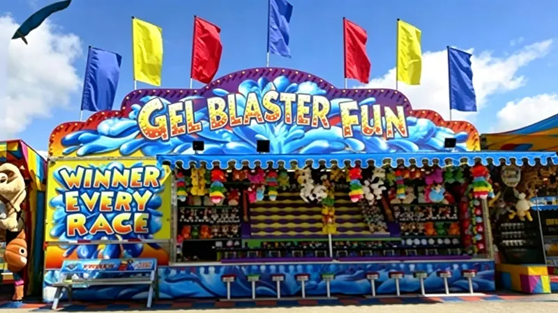 Amusement Park Kids Splatter Ball Gun Game - Bulk Gel Blaster Supply for Parks