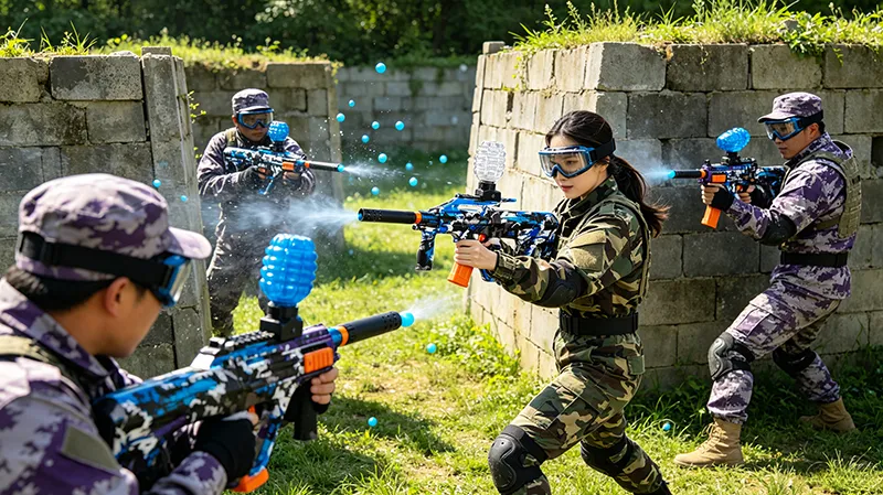 Kids Outdoor Gel Blaster Shooting Game Activity - Bulk Gel Ball Gun Wholesale for Events