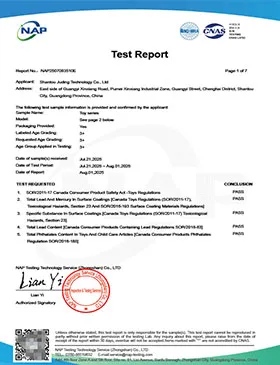 DelugeStorm CCPA Certification - Canada Toy Safety Compliance