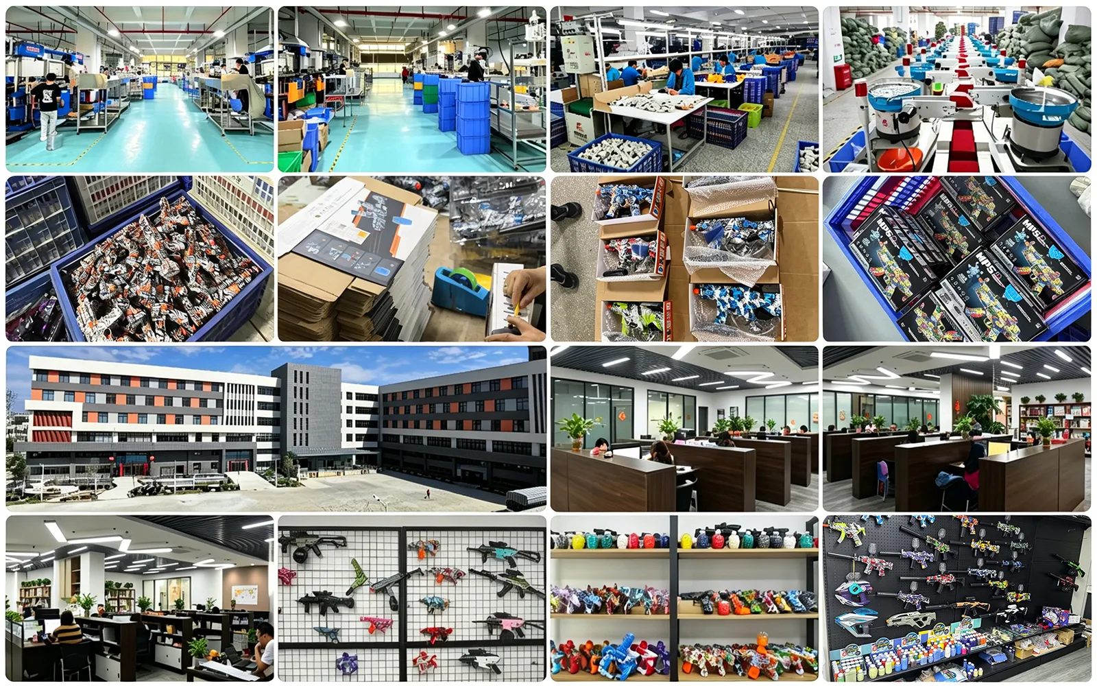 DelugeStorm Gel Blaster Factory - Professional Kids Toy Gun Manufacturing Facility China