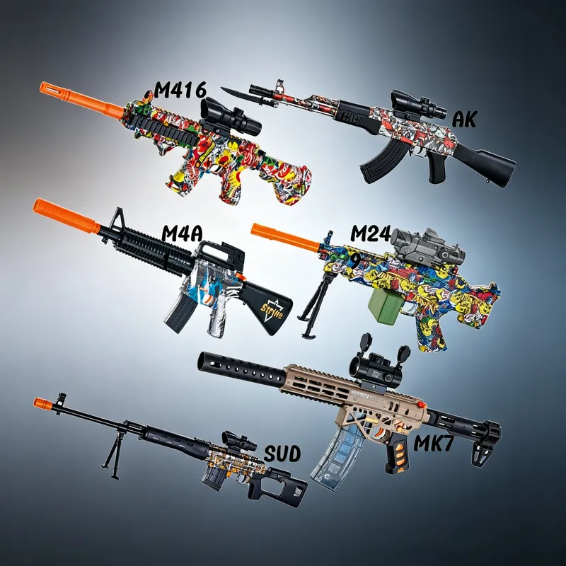 Full Size Long Rifle & Sniper Gel Blaster Wholesale Collection