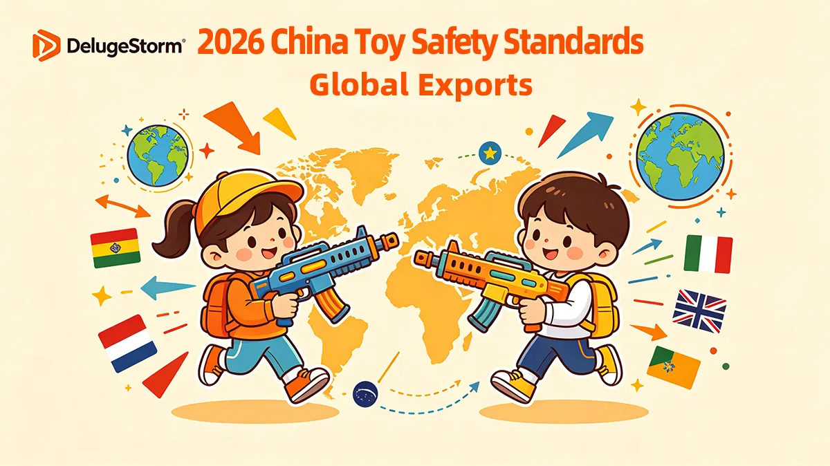 Kids gel blaster compliant with updated China toy safety standards for export