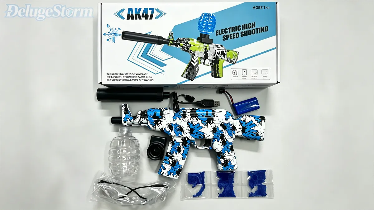 AK47 gel blaster performance and shooting parameters introduction