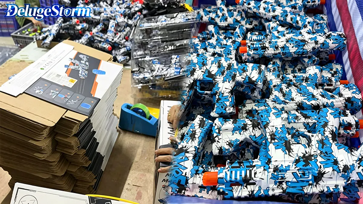 AK47 gel blaster factory wholesale packing and export standard