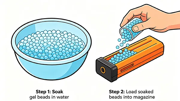 How to Soak and Load Gel Blaster Beads Step by Step