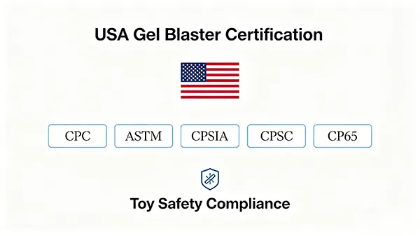 US Gel Blaster Certifications CPC ASTM CPSIA CPSC CP65
