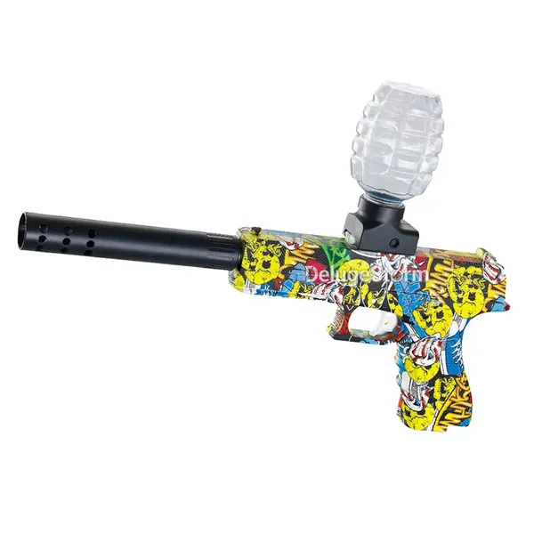 Yellow Glock Electric Gel Ball Blaster