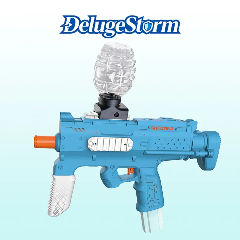 MP7 high speed gel blaster, outdoor toy compatible with Orbeez gel ammo