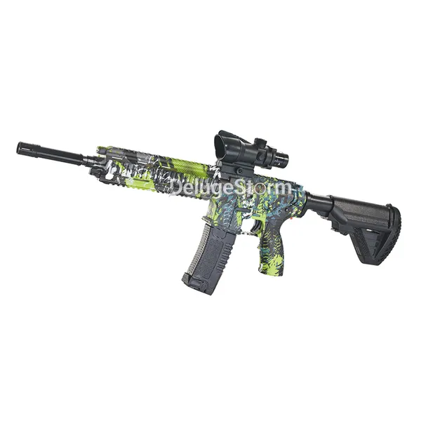 Large M416 Full-Auto Gel Ball Gun & Water Gel Gun