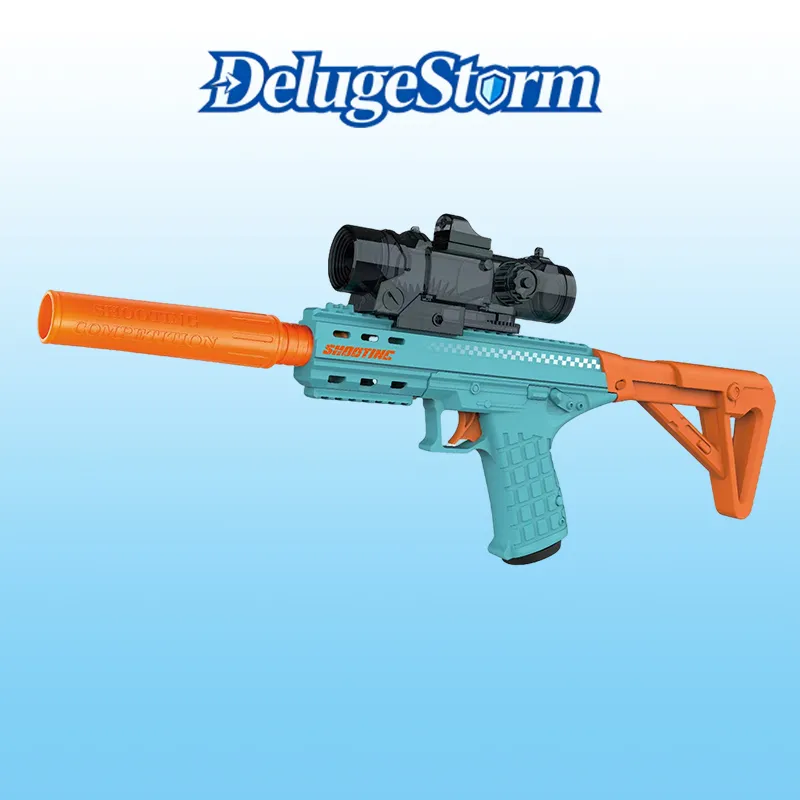 2-in-1 convertible hydrogel blaster, Nerf style multi-scene outdoor toy