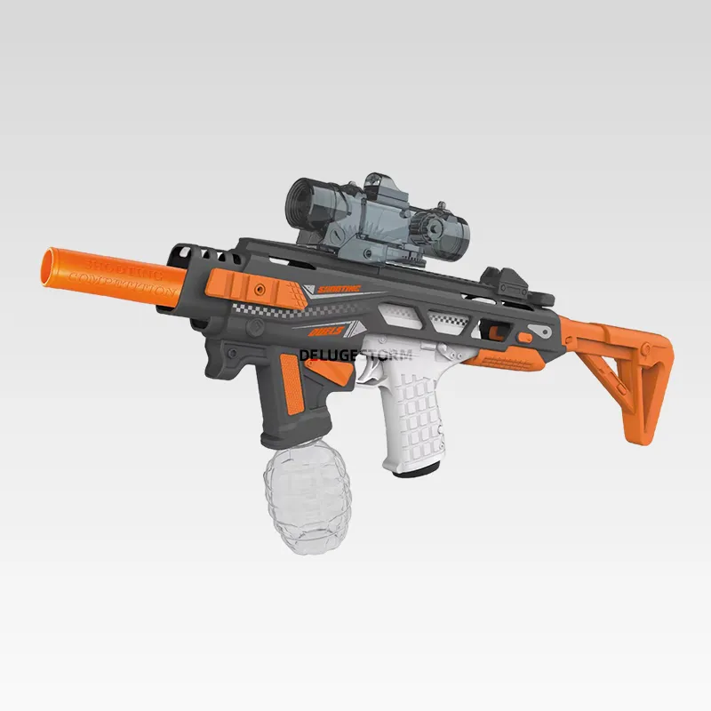Eco-friendly neutral water beads as standard ammo for big splatter blaster toy