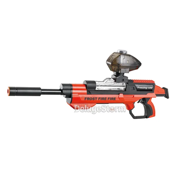 Red Space gun-type Splat Gun Toy