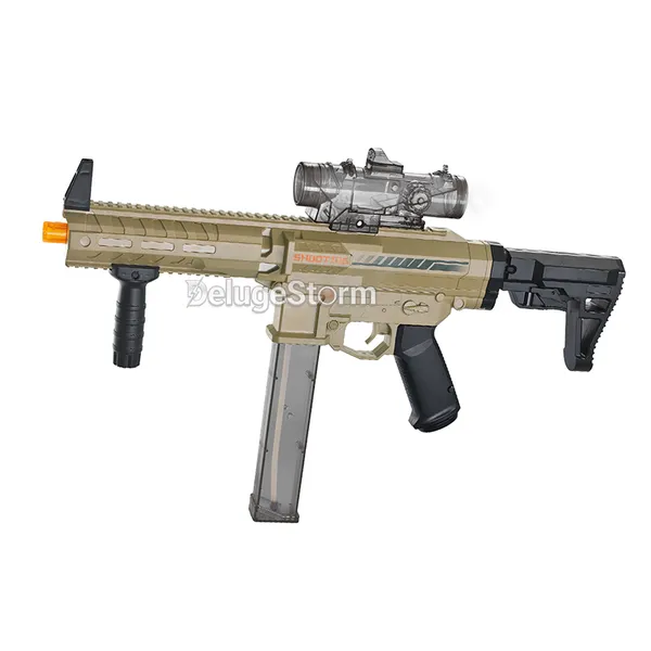 Gray BK-1 Electric Water Bullet Shooting Gun