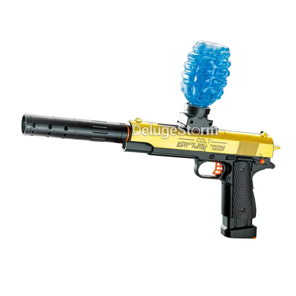 Gold Classic M1911 self-operated gel blaster