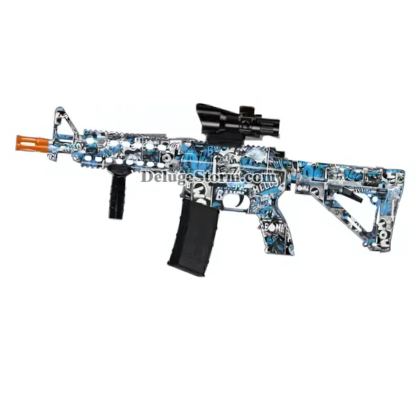 Big M4A1 Linkage rebound Electric High-speed Gel Blaster Toys Gun
