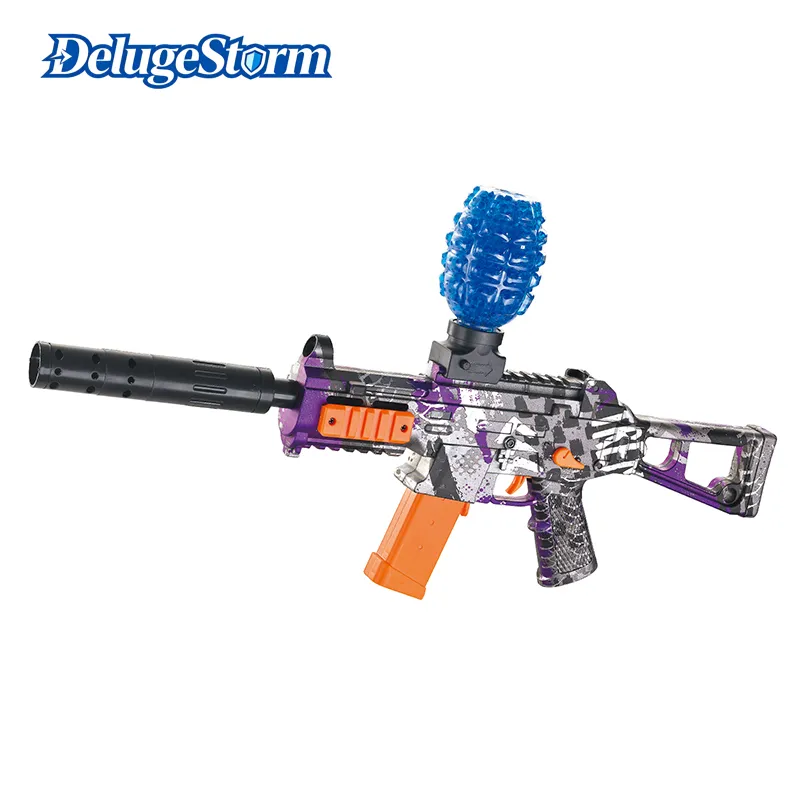 Purple UMP45 Handheld Water Blaster & Splat Gun