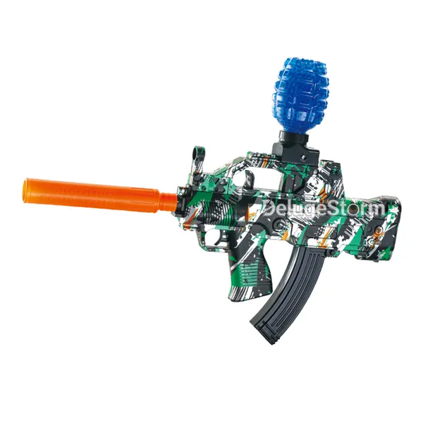 Green QBZ95 Electric Gel Ball Blaster Gun