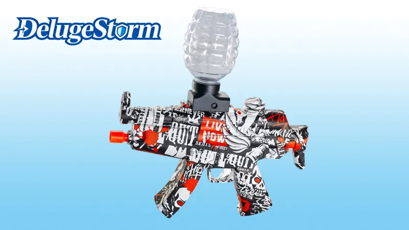 Red MP5 Electric Water Pellet Gun