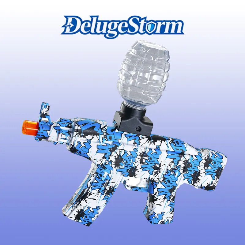 Modifiable upgrade version AK47 splatter shooting toy for aftermarket DIY modification