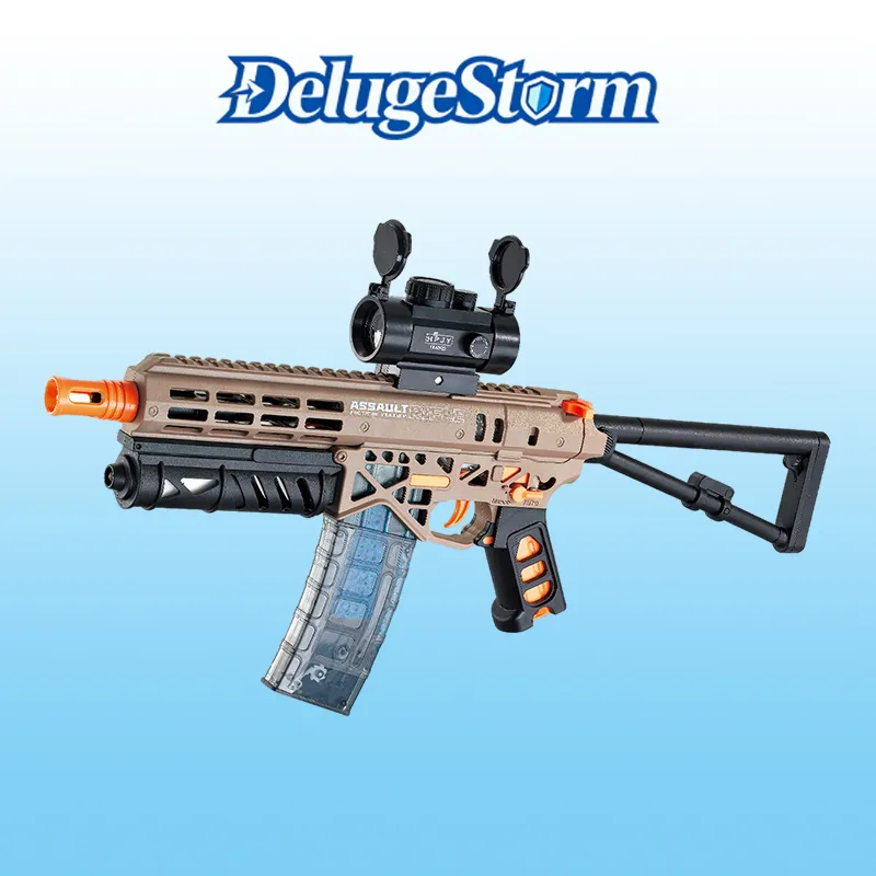 Wear resistant nylon constructed MK7 splatter toy solid frame for long term game use