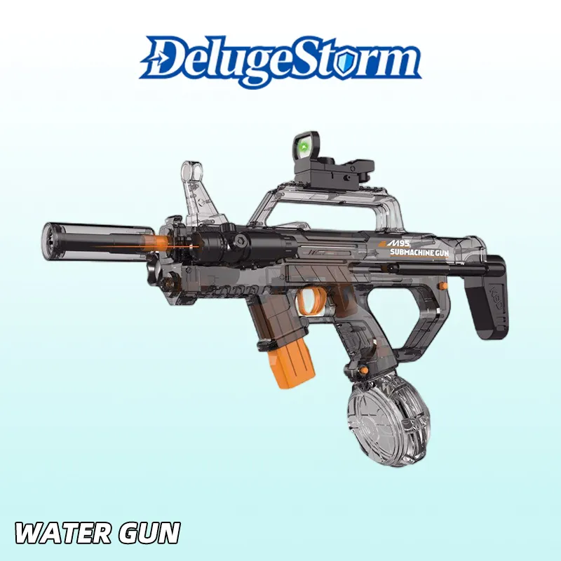 Wholesale MK95 Tactical Electric Water Gun with Fire Effect